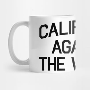 CALIFORNIA AGAINST THE WORLD Mug